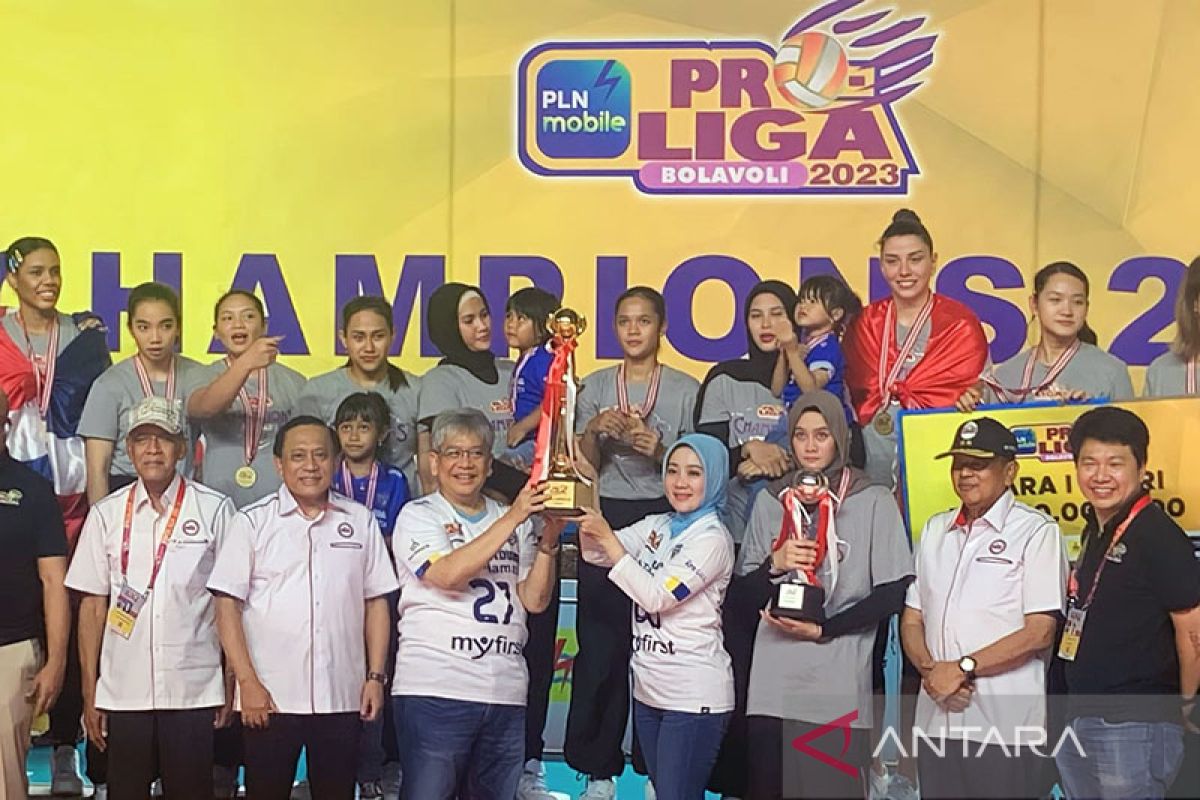 Juara bertahan Bandung bjb rebut gelar Proliga 2023