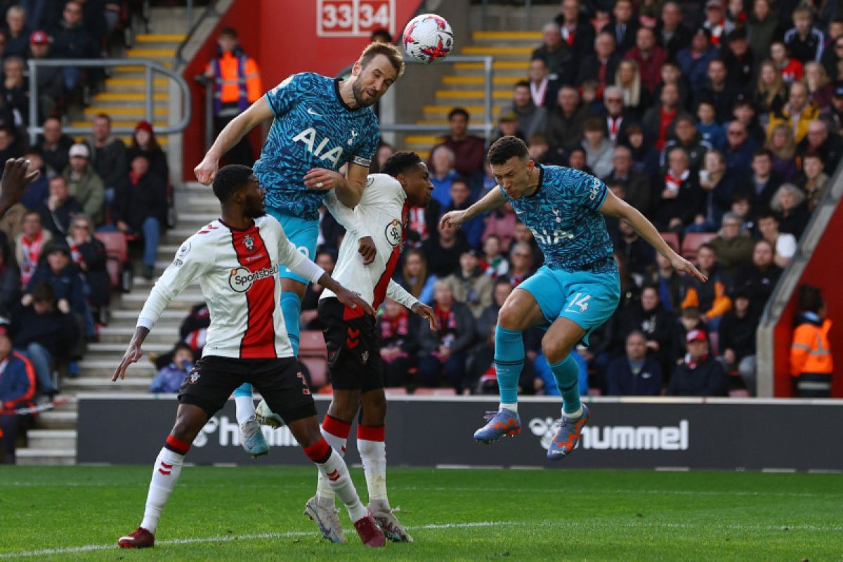 Tottenham gagal raih poin penuh setelah diimbangi Southampton 3-3