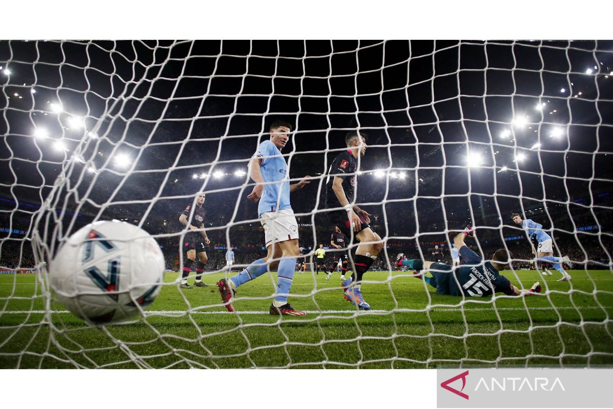 Hasil Piala FA: Man City ke semifinal setelah Burnley enam gol tanpa balas