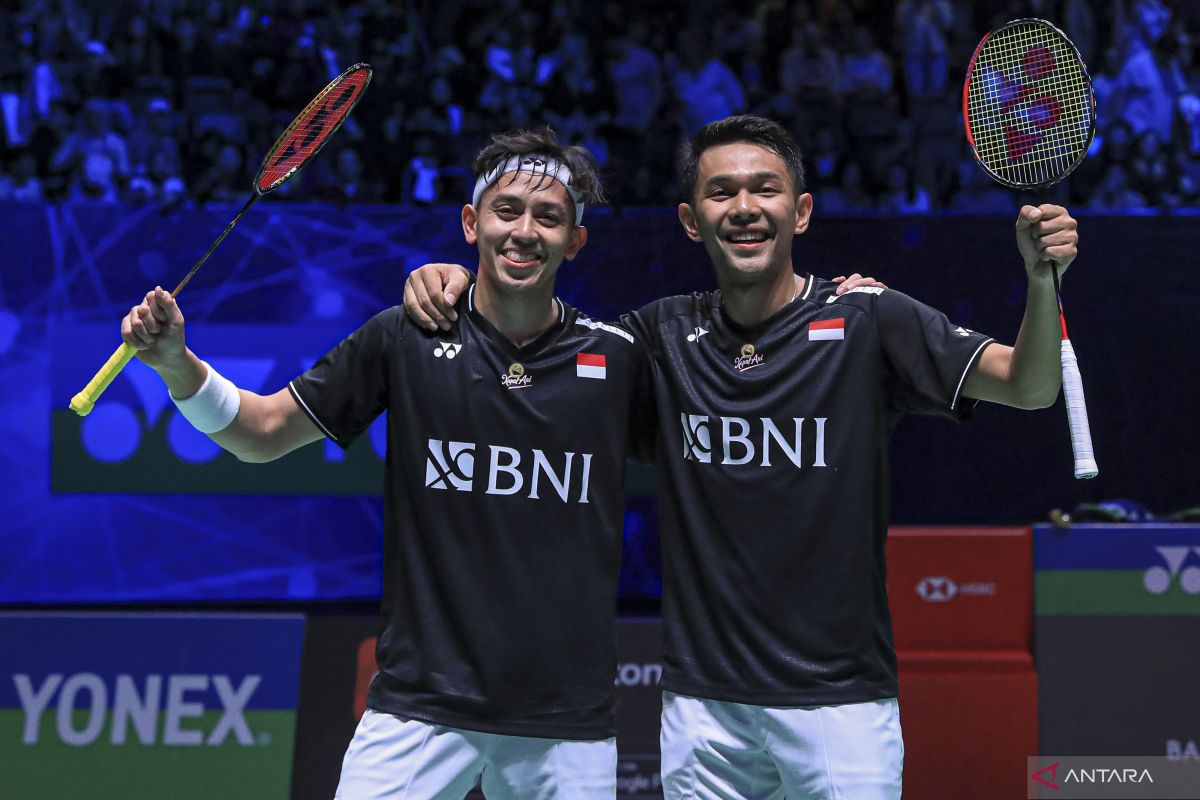 Fajar/Rian tak gentar hadapi pasangan legenda pada final All England