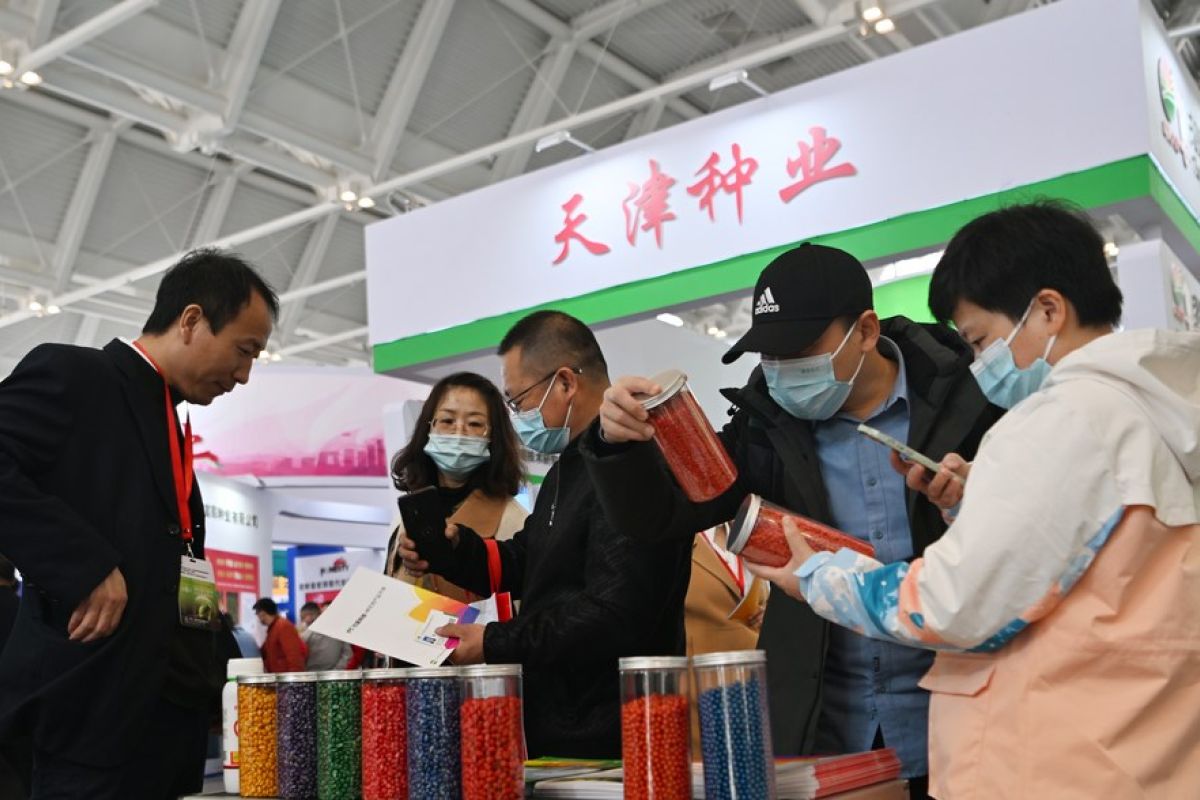 Pameran benih internasional resmi dibuka di Tianjin