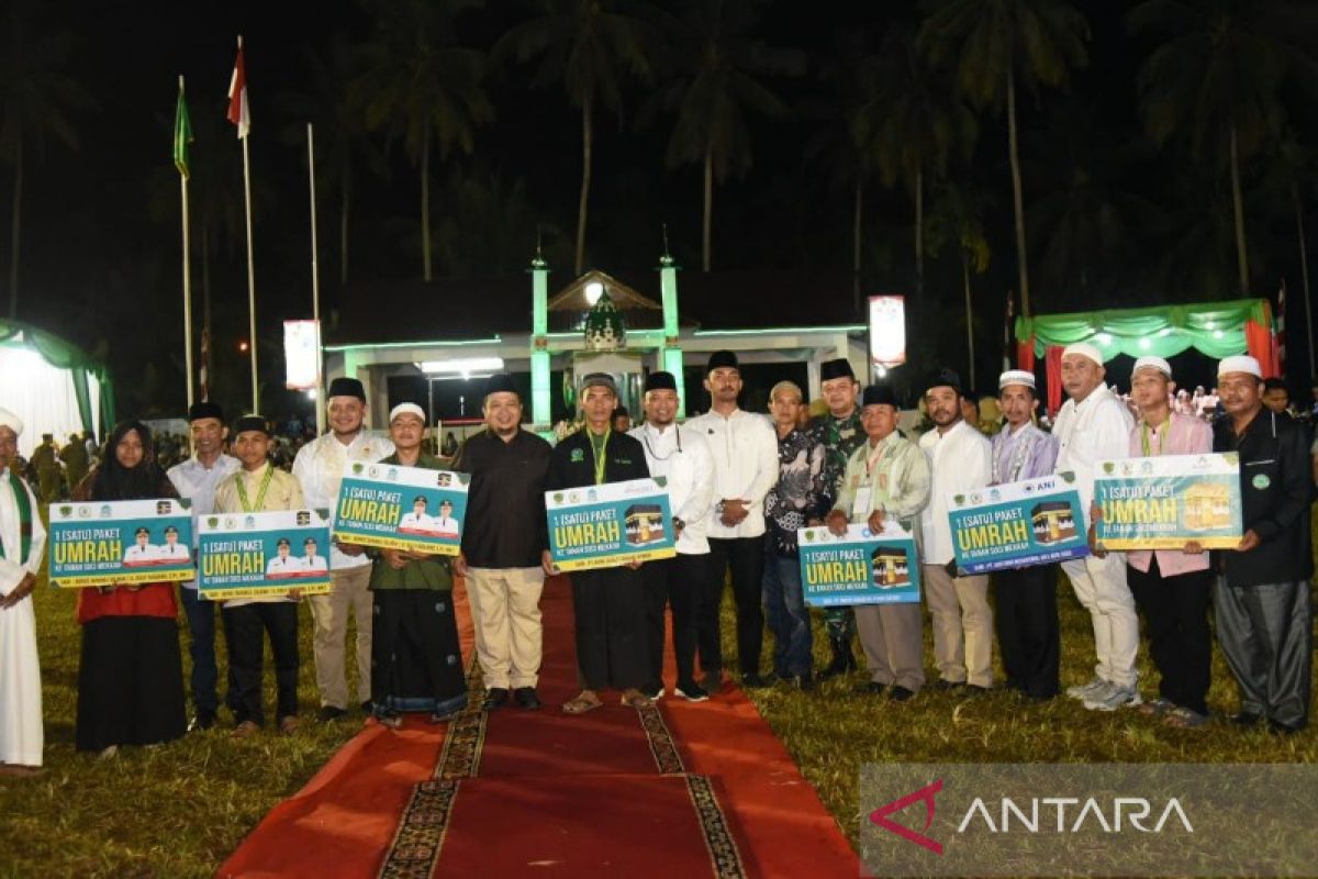 7 tiket umroh untuk pemenang MTQ ke-55, tiga tiket dari Bupati Tapsel