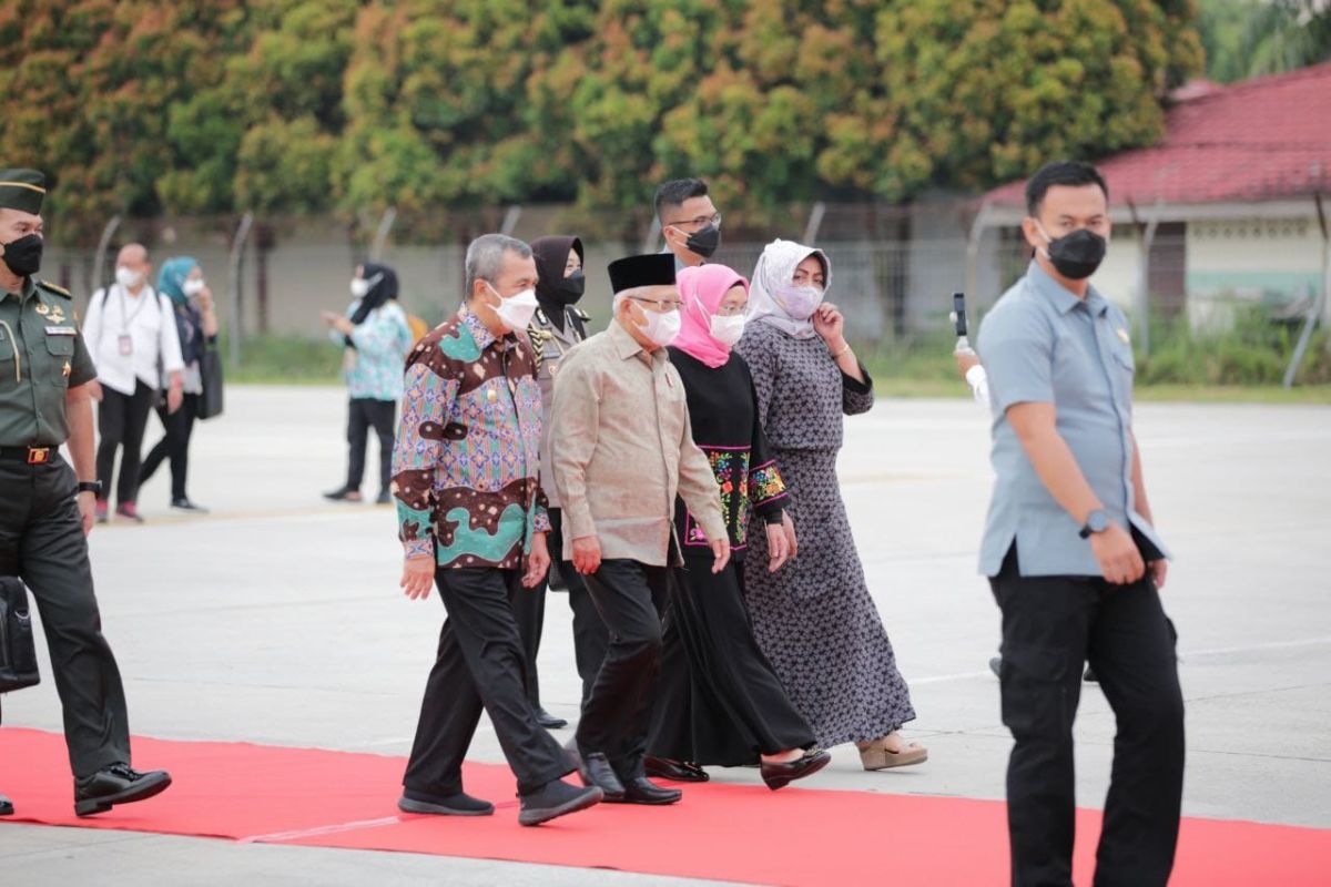 Ini agenda Wapres Ma'ruf Amin di Riau