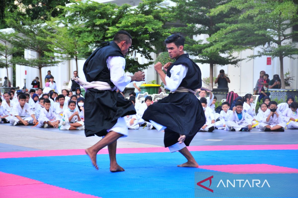 Memasyarakatkan olahraga Kempo, Perkemi Jatim gelar latihan bersama