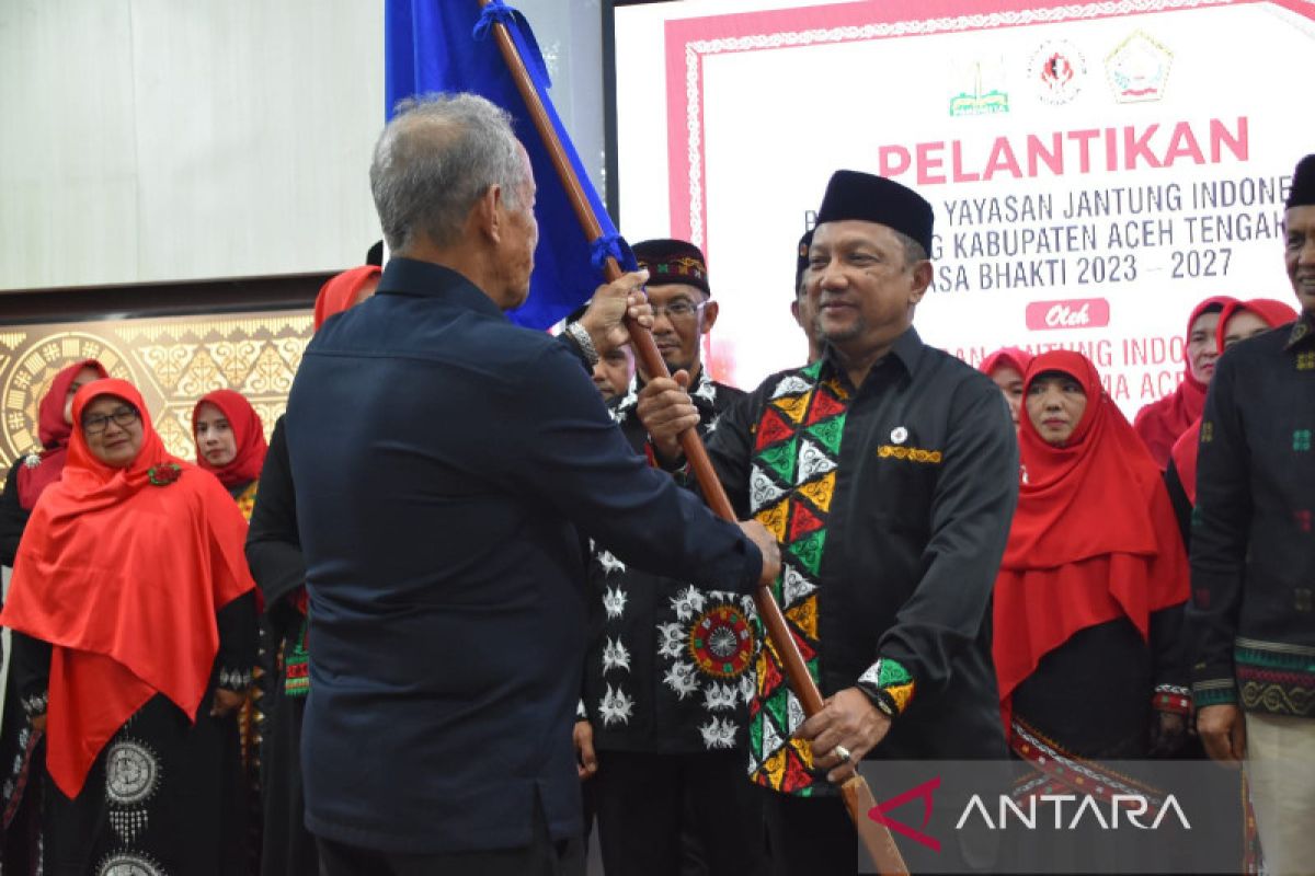 T Mirzuan dilantik sebagai Ketua Umum YJSI Aceh Tengah