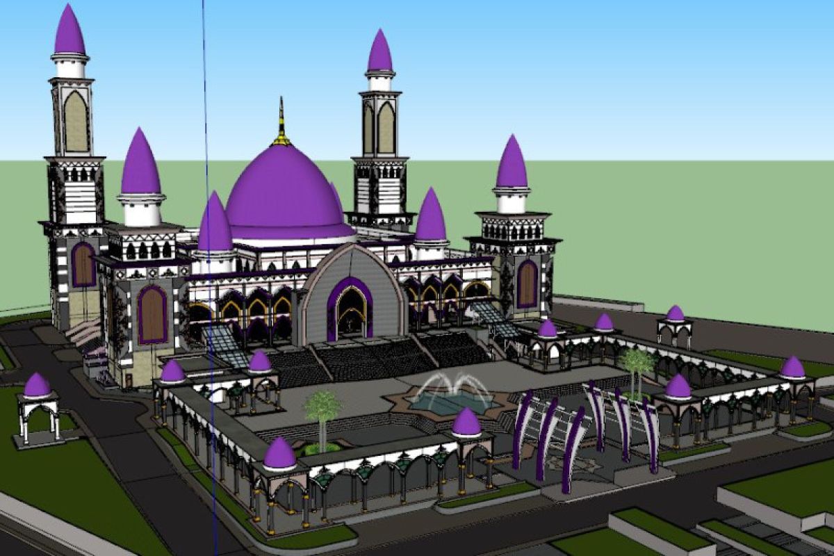 Masjid Kubah Kecubung bisa jadi wisata religi di Palangka Raya