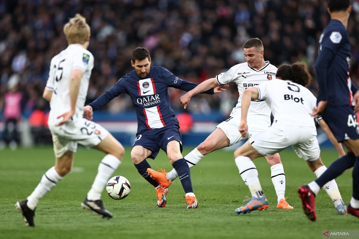 Paris Saint-Germain telan kekalahan 0-2 dari Rennes di kandang sendiri