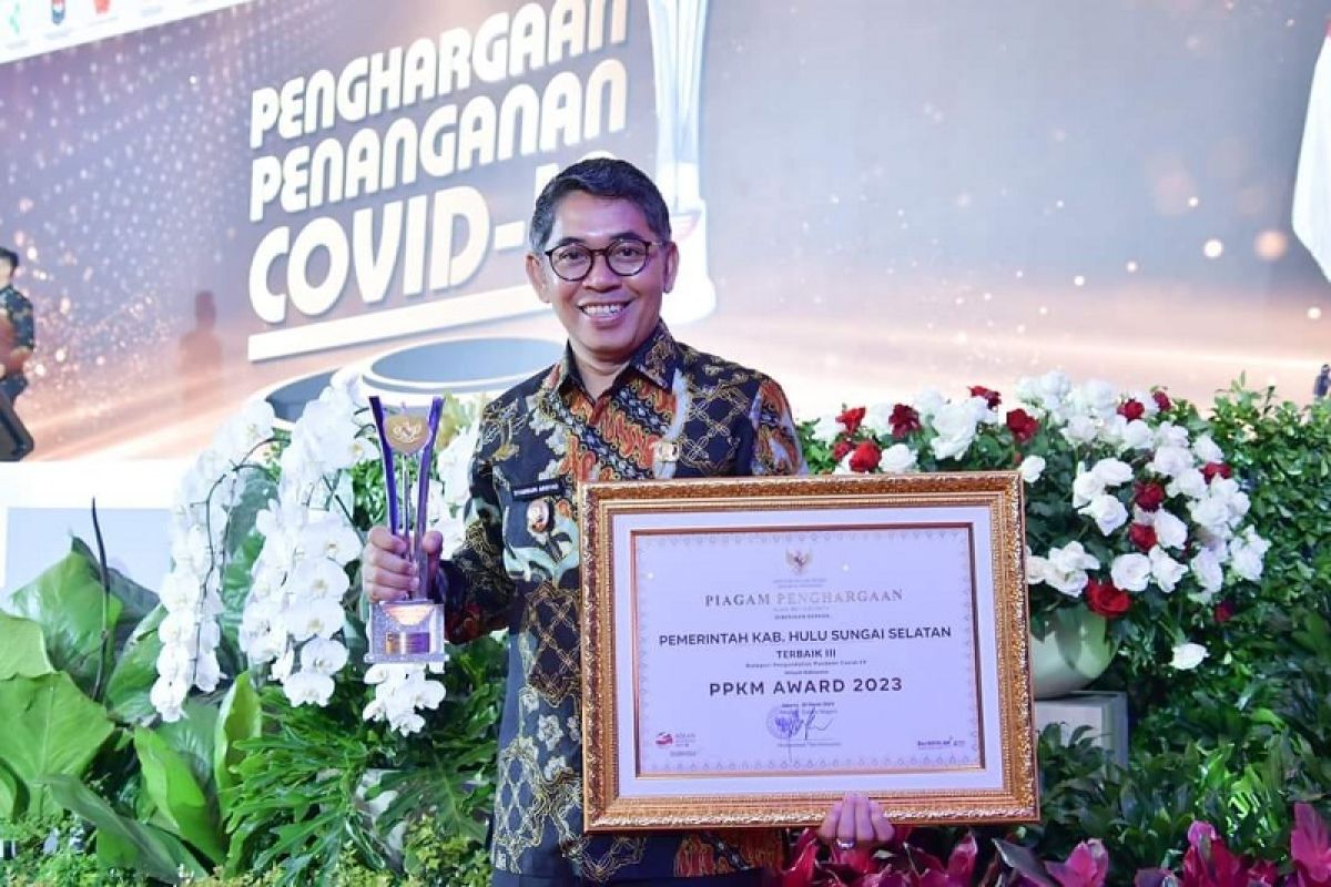 Mampu atasi COVID-19, Pemkab HSS raih PKKM Award