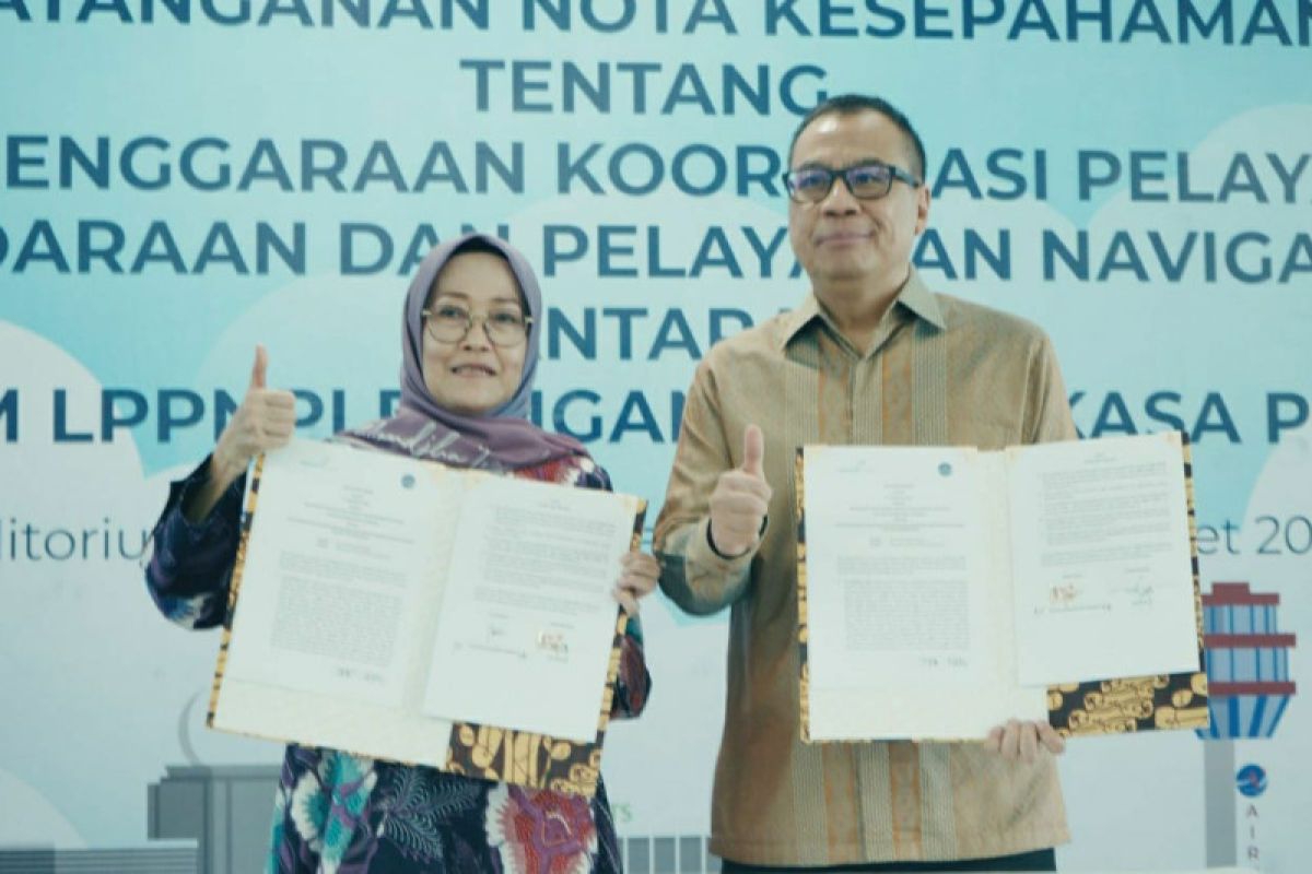 Angkasa Pura I-AirNav Indonesia teken kerja sama keamanan penerbangan