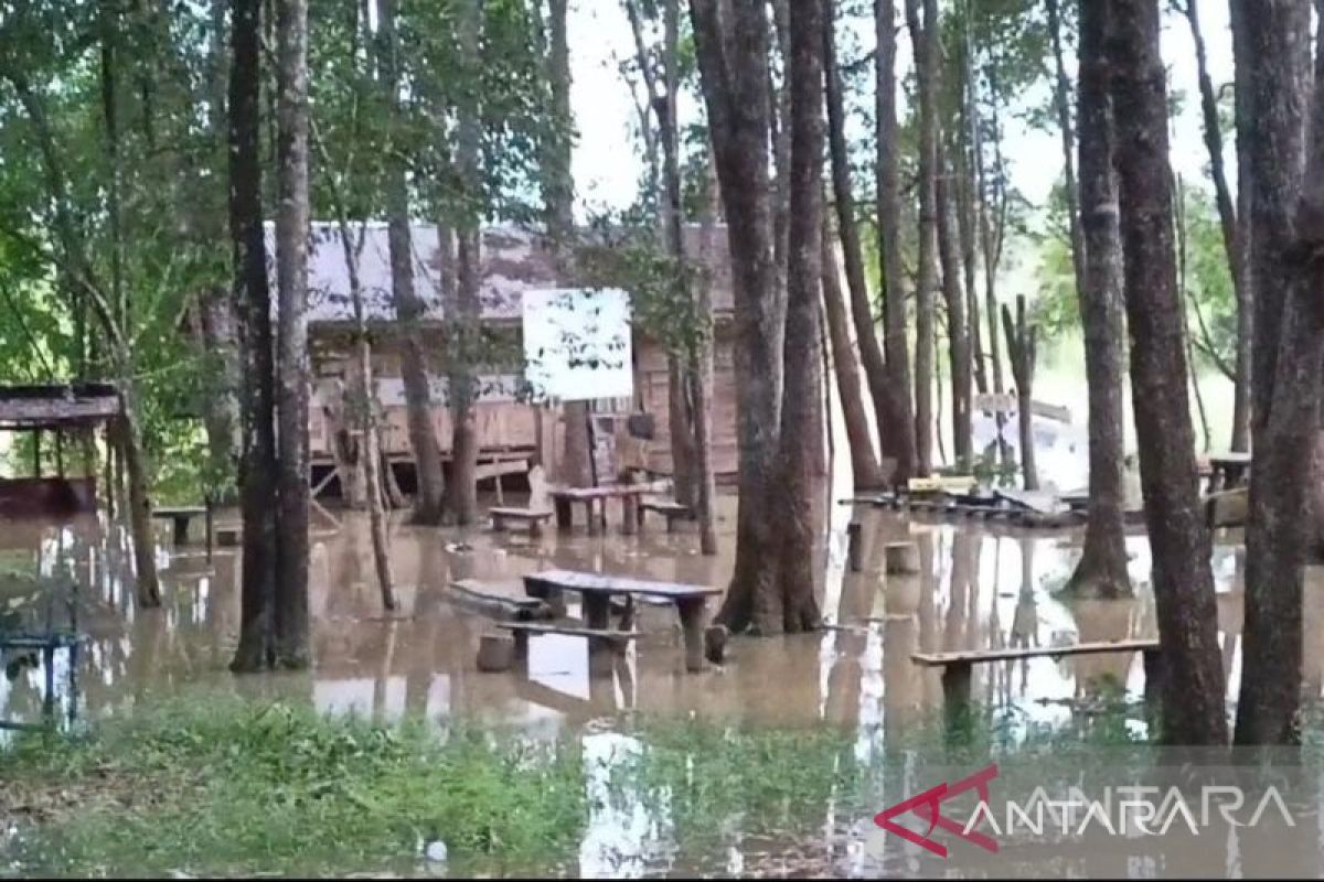 Lima kecamatan di Kabupaten Batanghari terdampak banjir sejak lima hari terakhir