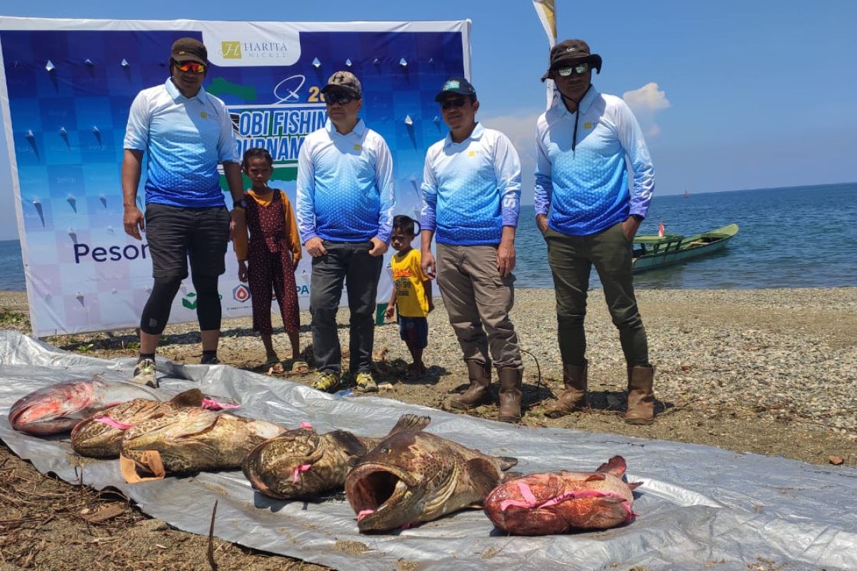Harita Nickel gelar turnamen memancing di kawasan perairan Kawasi