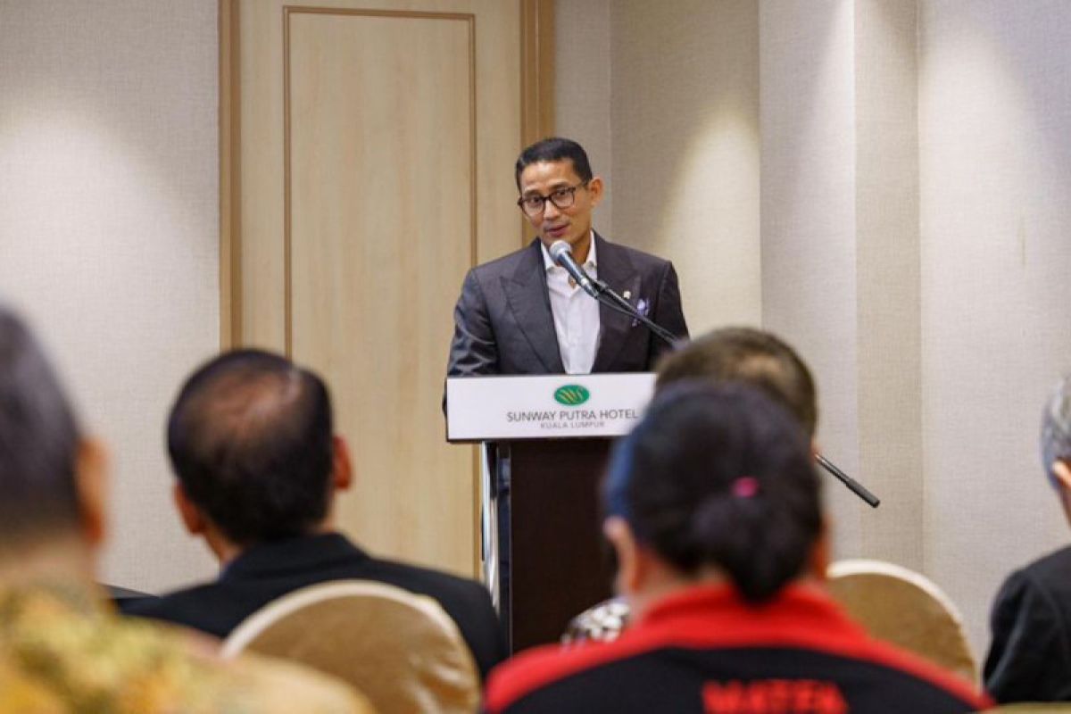 Sandiaga sebut kolaborasi Indonesia-Malaysia perkuat sektor pariwisata