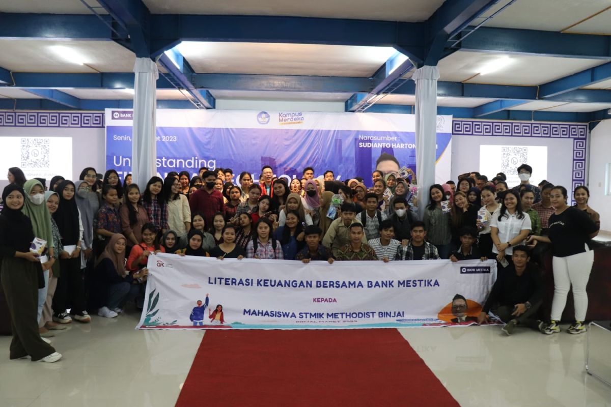 Bank Mestika gelar literasi keuangan bersama STMIK Methodist Binjai