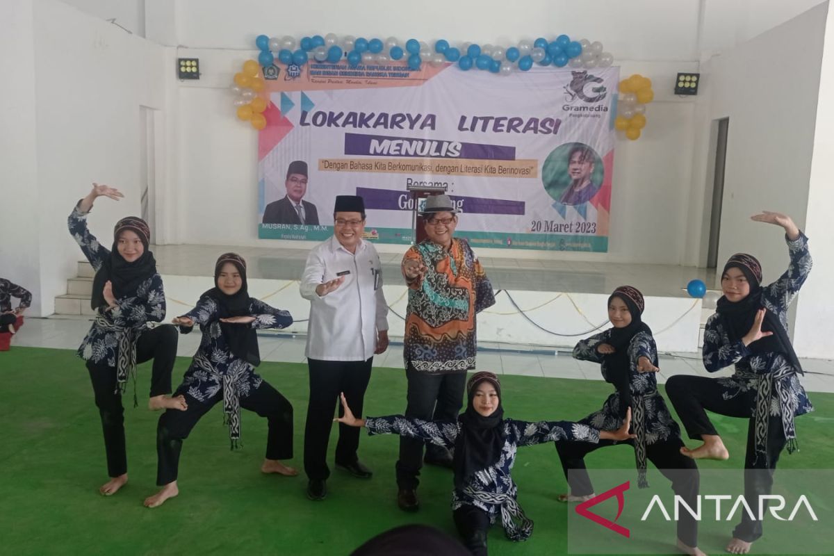 Duta Baca Indonesia dorong semangat berliterasi pelajar MAN IC Bangka Tengah