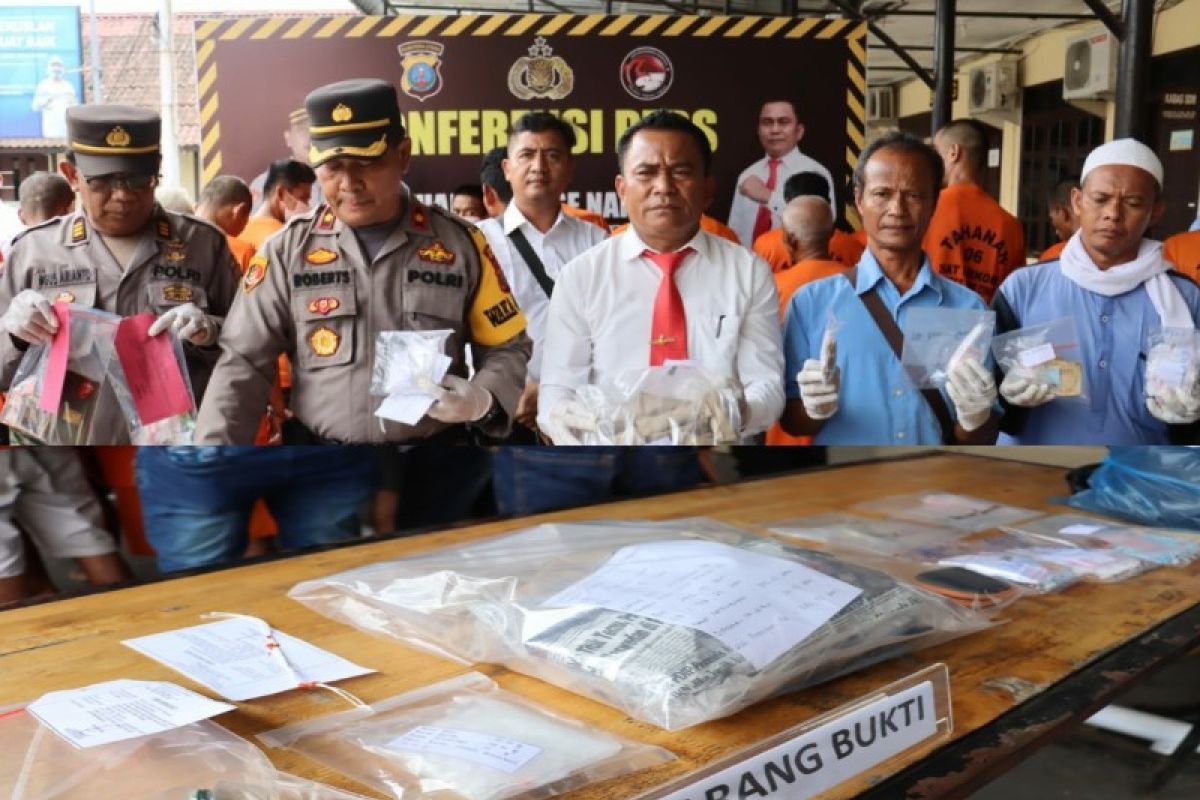 Polres Tebing Tinggi paparkan kasus narkoba selama Maret 2023