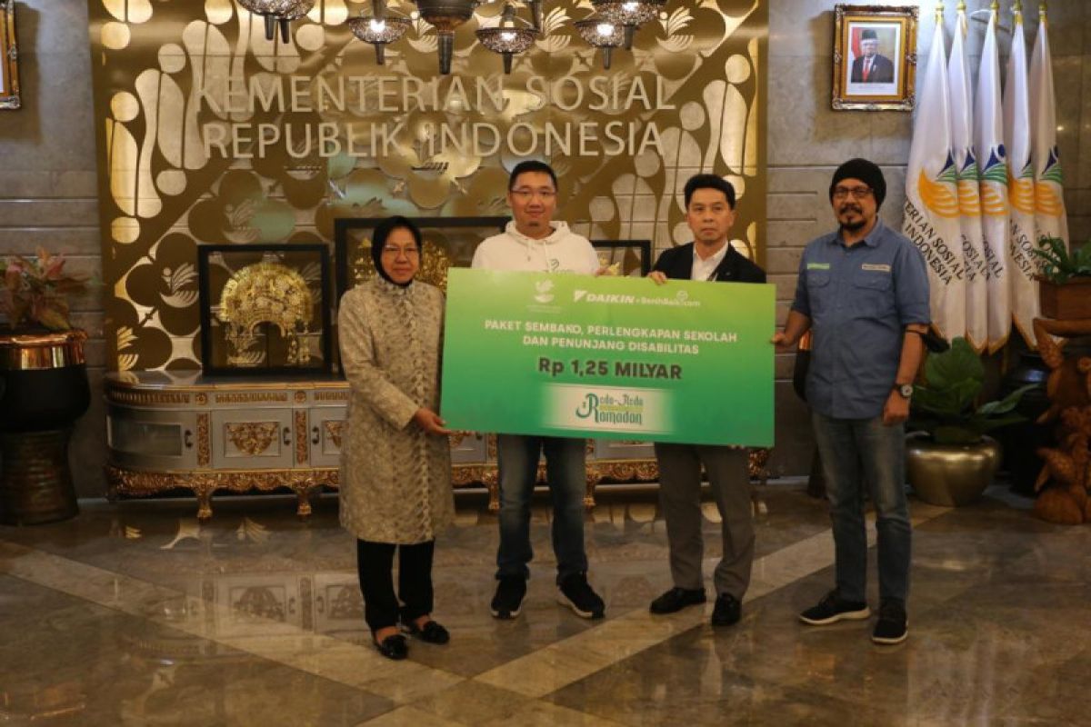 Kemensos salurkan bantuan nutrisi donatur sambut Ramadhan