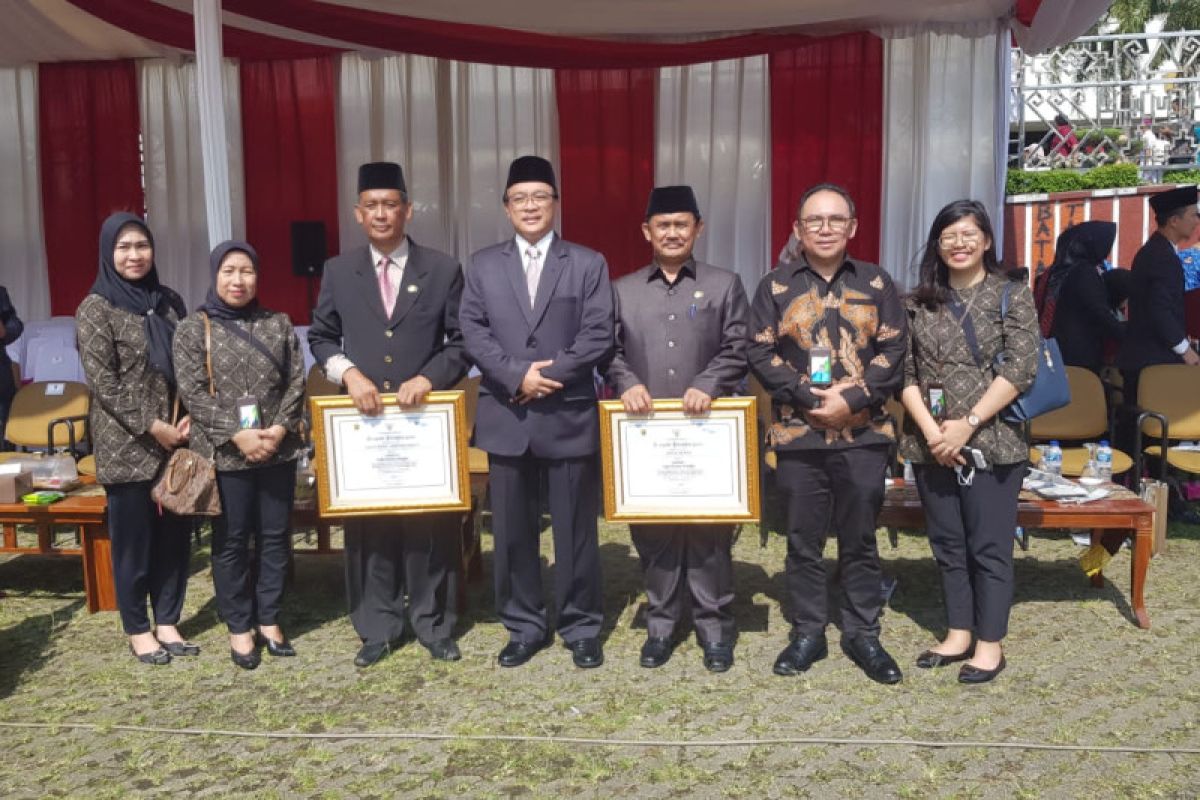 Lampung Barat terima penghargaan Paritrana Award 2022