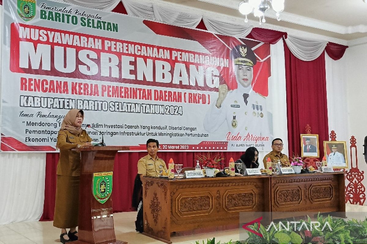 Pemkab Barsel tetapkan delapan arah kebijakan prioritas pembangunan 2024