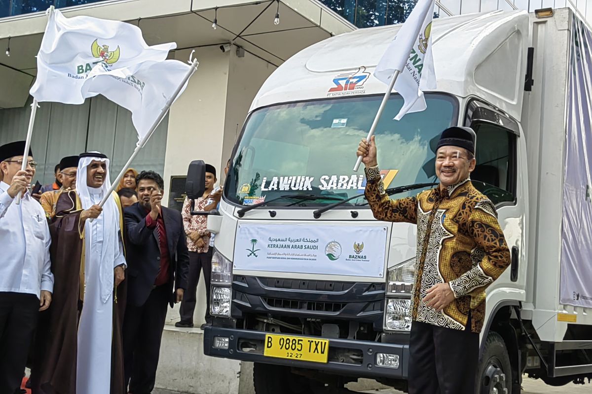 Baznas distribusikan bantuan dari Raja Salman sebesar Rp7 miliar