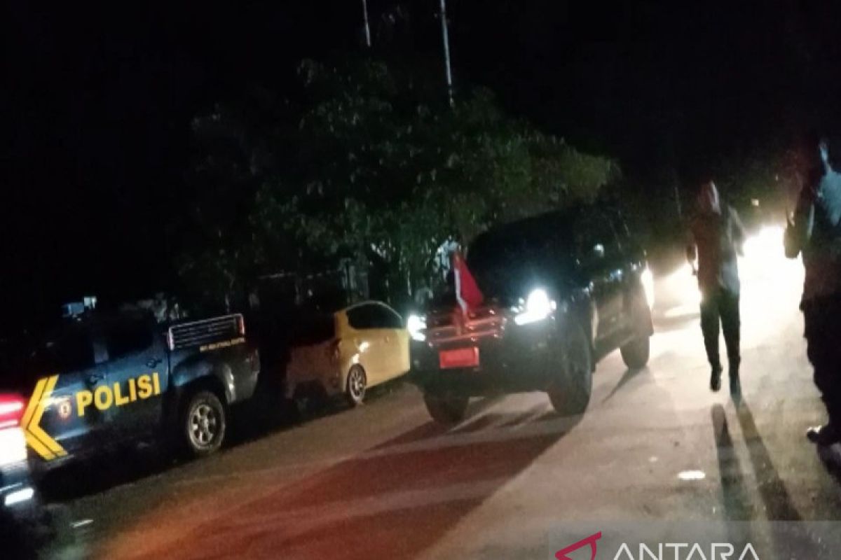 Presiden RI Joko Widodo tiba di Sentani pada Senin malam