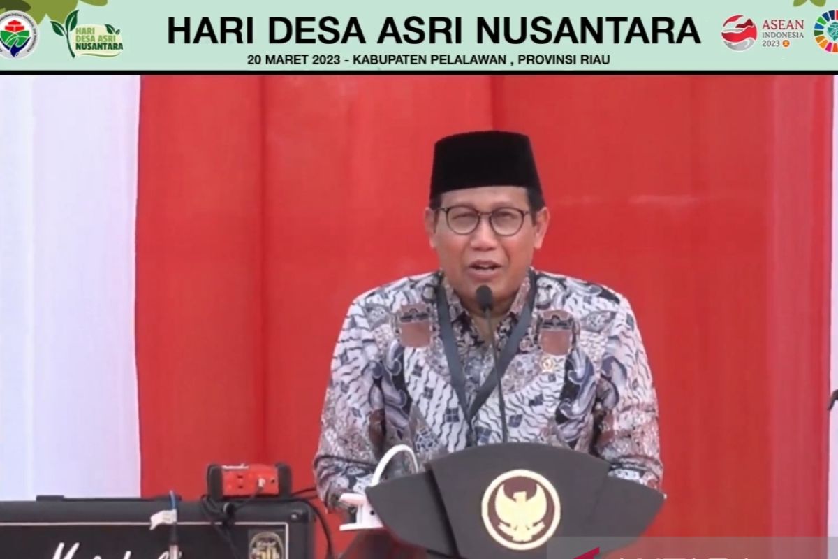 Mendes PDTT: Hari Desa Asri Nusantara wujud SDGs Desa Tujuan ke-11