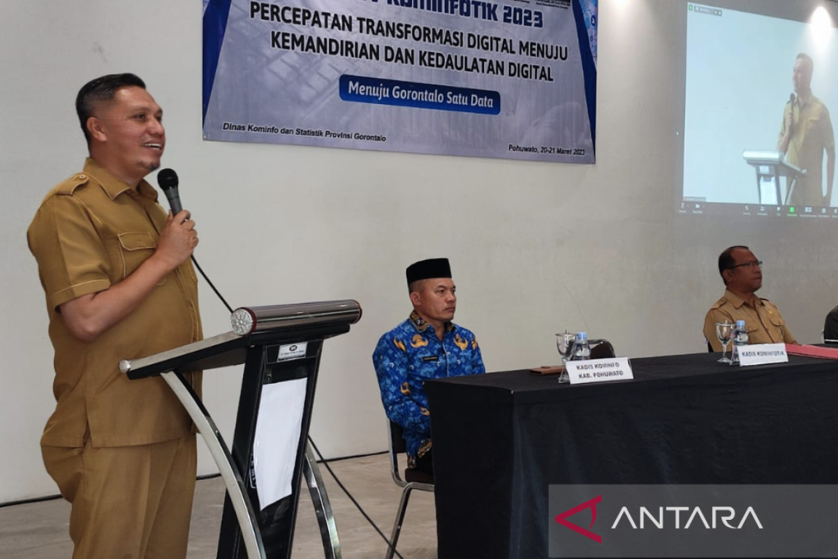 Diskominfotik samakan persepsi lintas daerah di Gorontalo