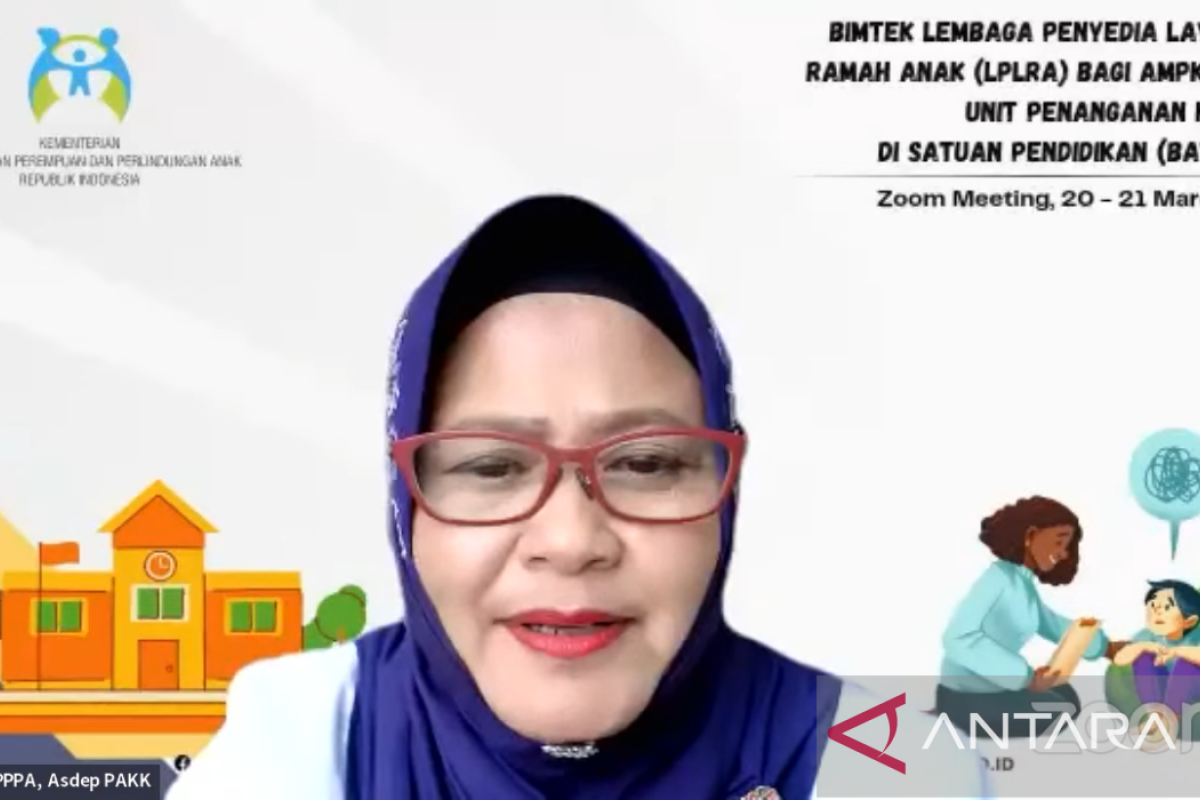 KemenPPPA: Satuan pendidikan penting penuhi standardisasi ramah anak