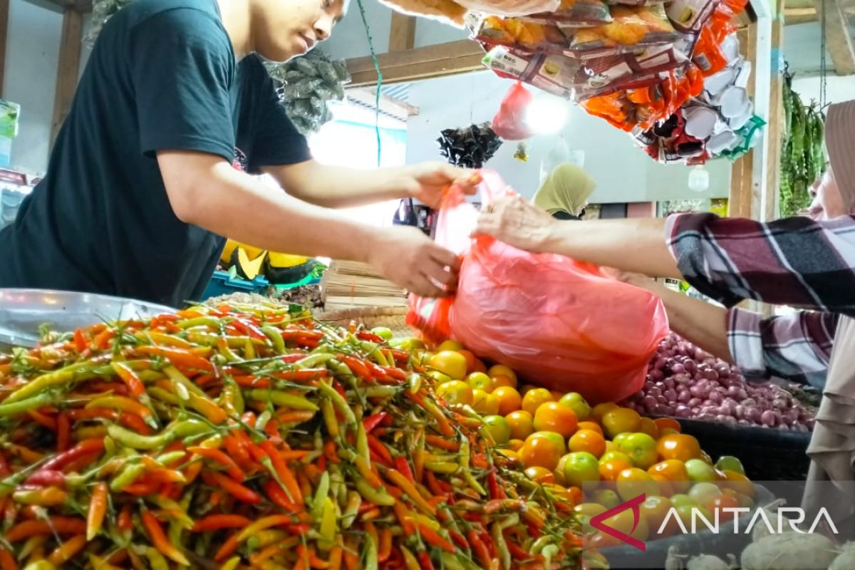 Harga cabai rawit di Gorontalo turun 12,5 persen