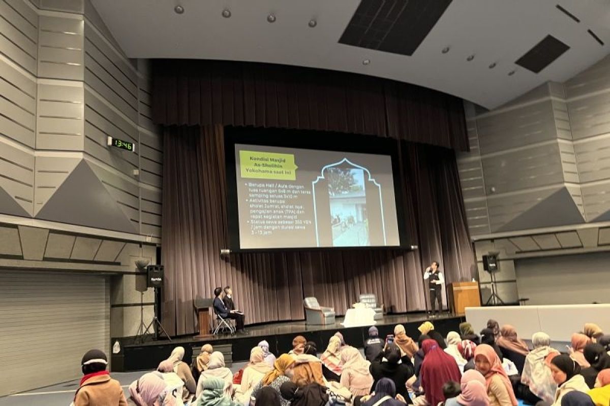 Diaspora Muslim Indonesia galang dana untuk bangun masjid Indonesia di Yokohama