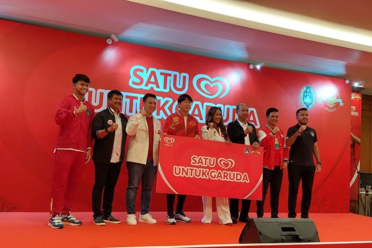 Dukung Timnas sepakbola Indonesia, Wall's kampanyekan "Satu Hati untuk Garuda"