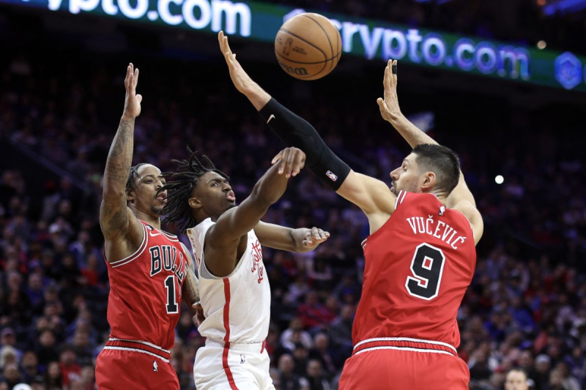 NBA: Chicago Bulls kalahkan 76ers 109-105 lewat dua overtime