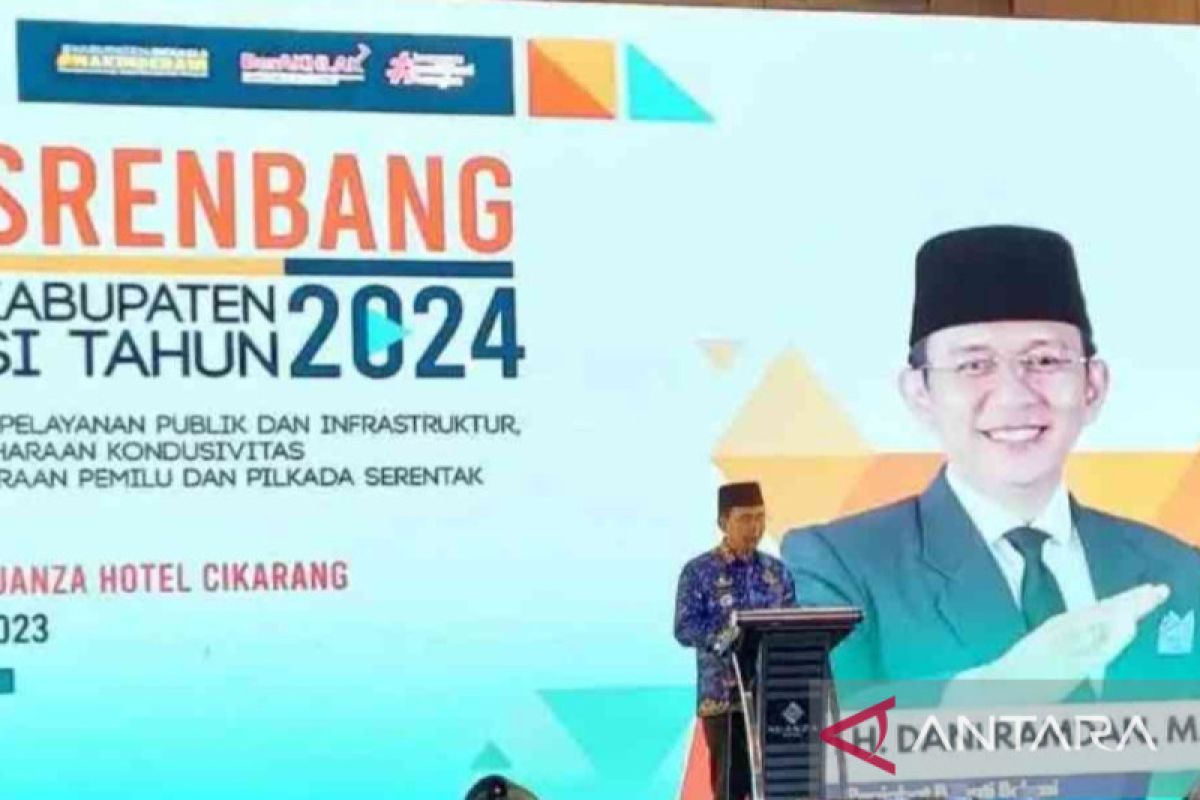 Kabupaten Bekasi butuh anggaran Rp40 triliun realisasikan pembangunan 2024