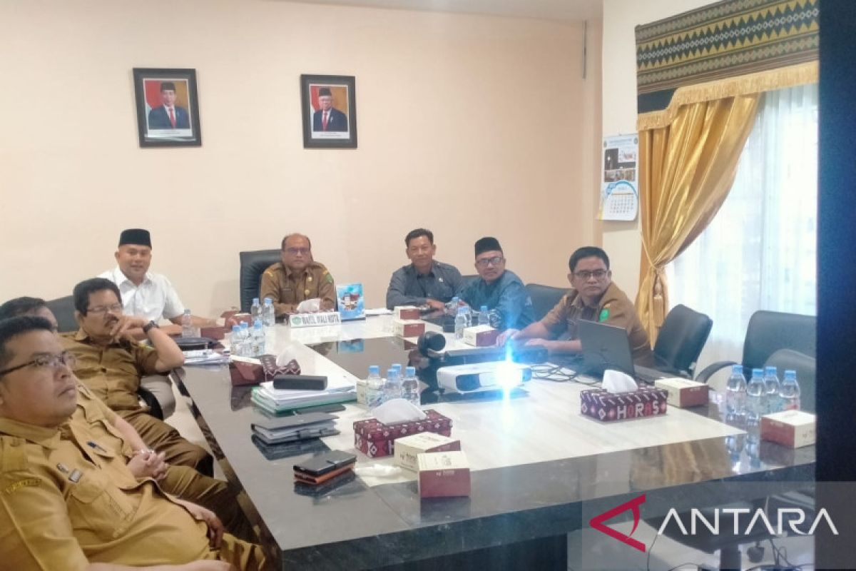 Sekda Padang Sidempuan hadir dalam rakor bersama KPK RI