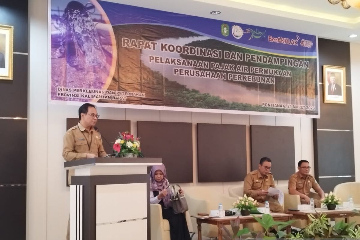 Pemprov Kalbar optimalkan pajak sektor perkebunan untuk jadi penggerak ekonomi