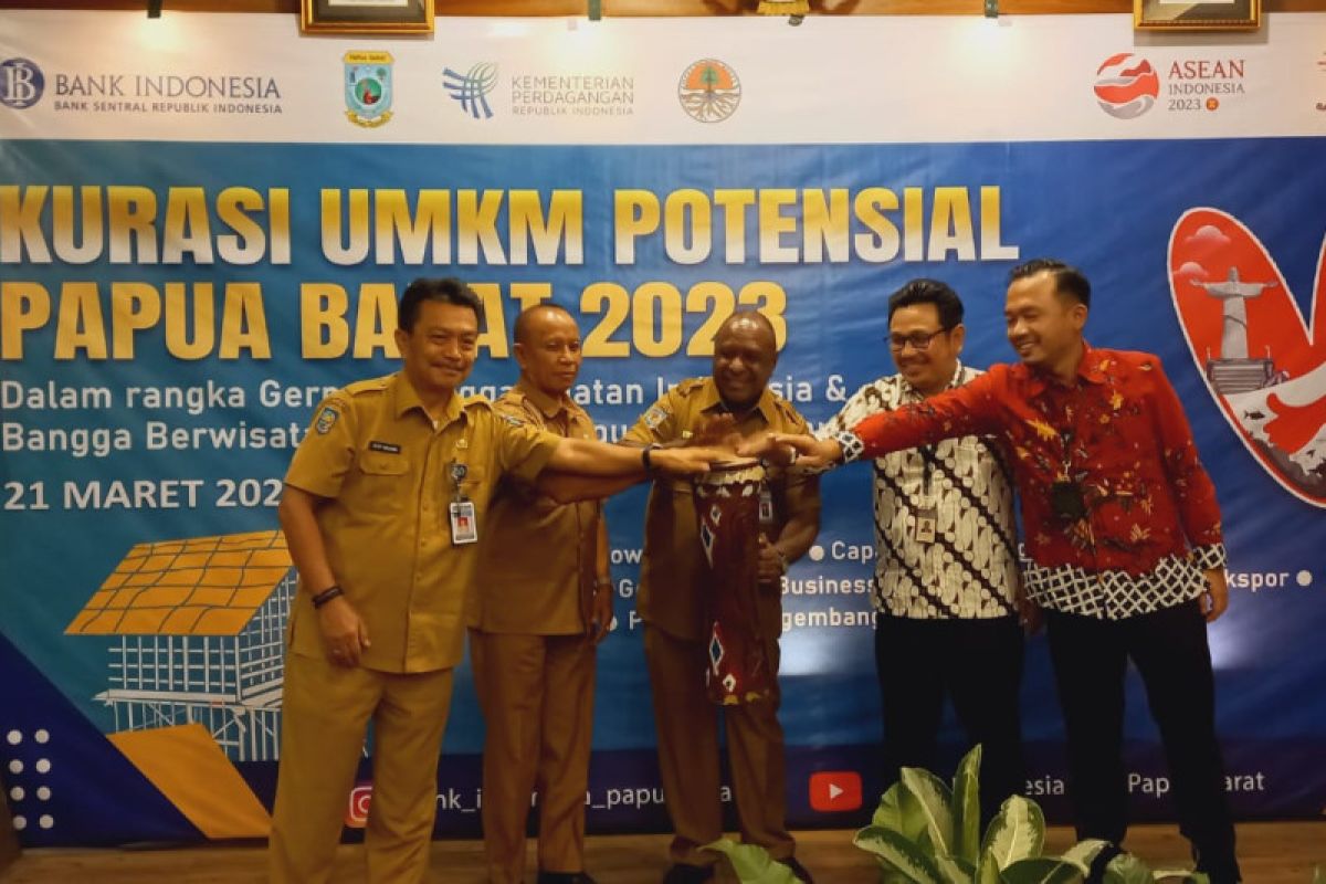 BI Papua Barat lakukan kurasi produk UMKM potensial dukung GBBI 2023