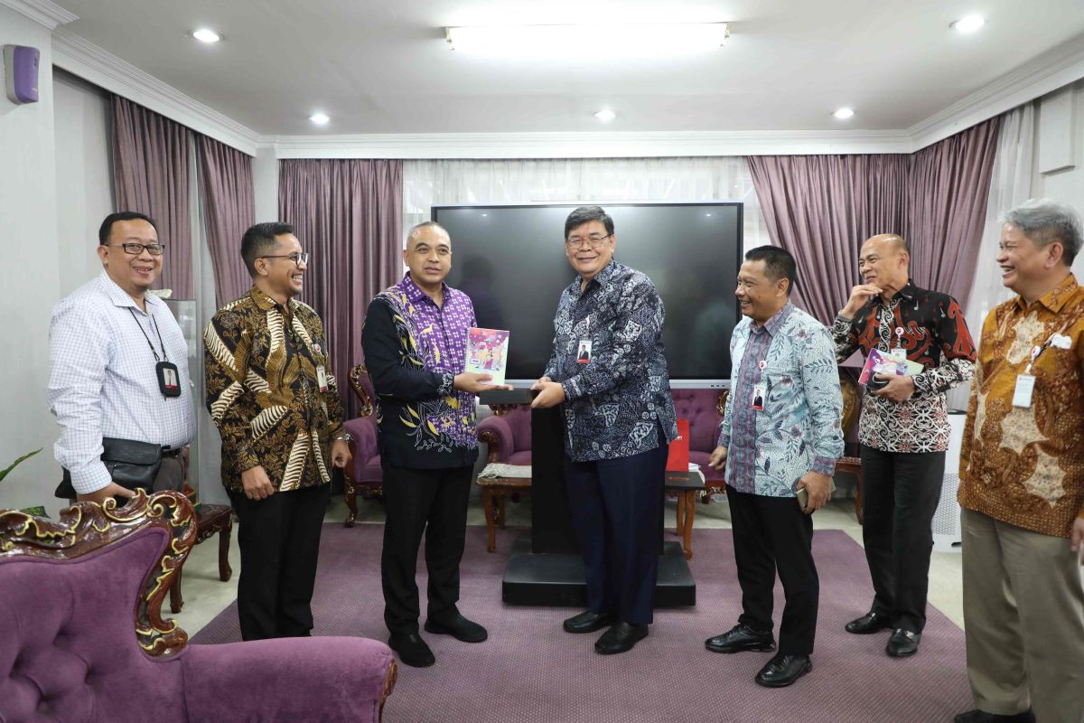 Temui Bupati Tangerang, Manajemen Bank Banten Bersilaturahmi dan Bahas potensi Bisnis