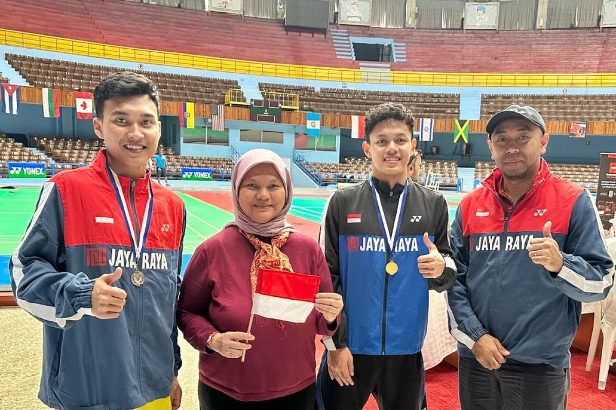 Pebulu tangkis Indonesia juarai turnamen di Kuba