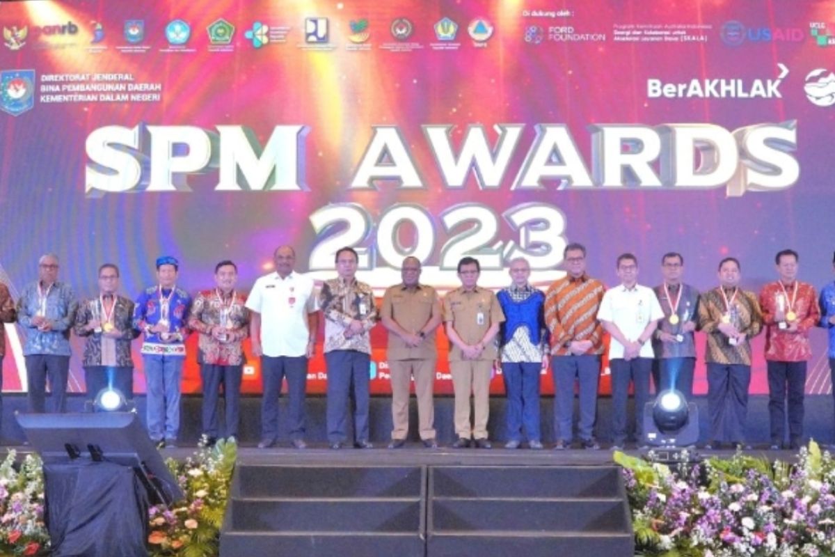 Kaltara terbaik pertama Standar Pelayanan Minimal Award 2023