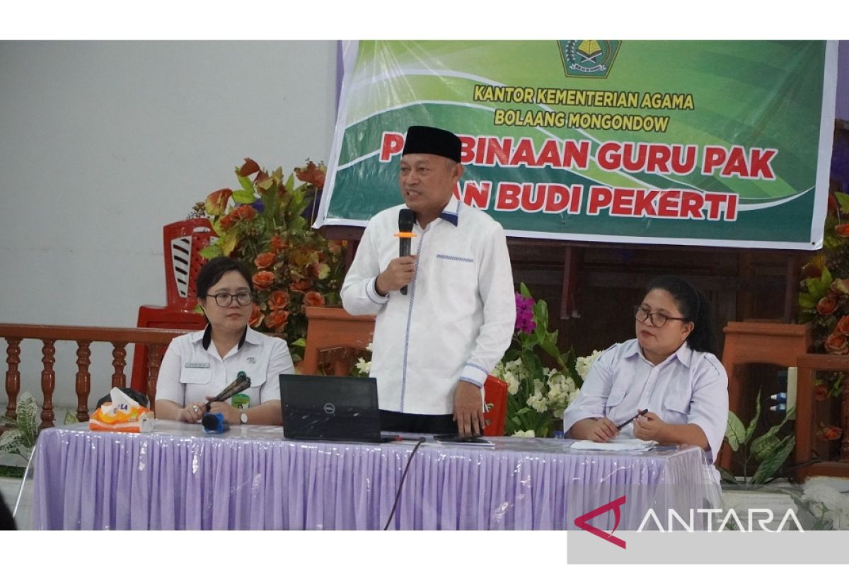 Kemenag Sulut lakukan penguatan moderasi beragama guru agama Kristen