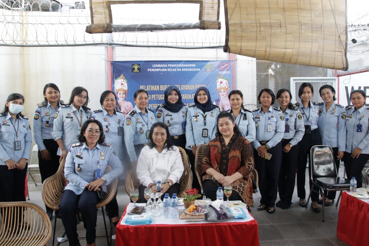Menteri PPPA apresiasi pemberdayaan perempuan di lapas Bali