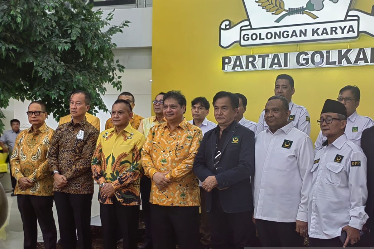 PBB dan Partai Golkar bertemu bahas formasi koalisi