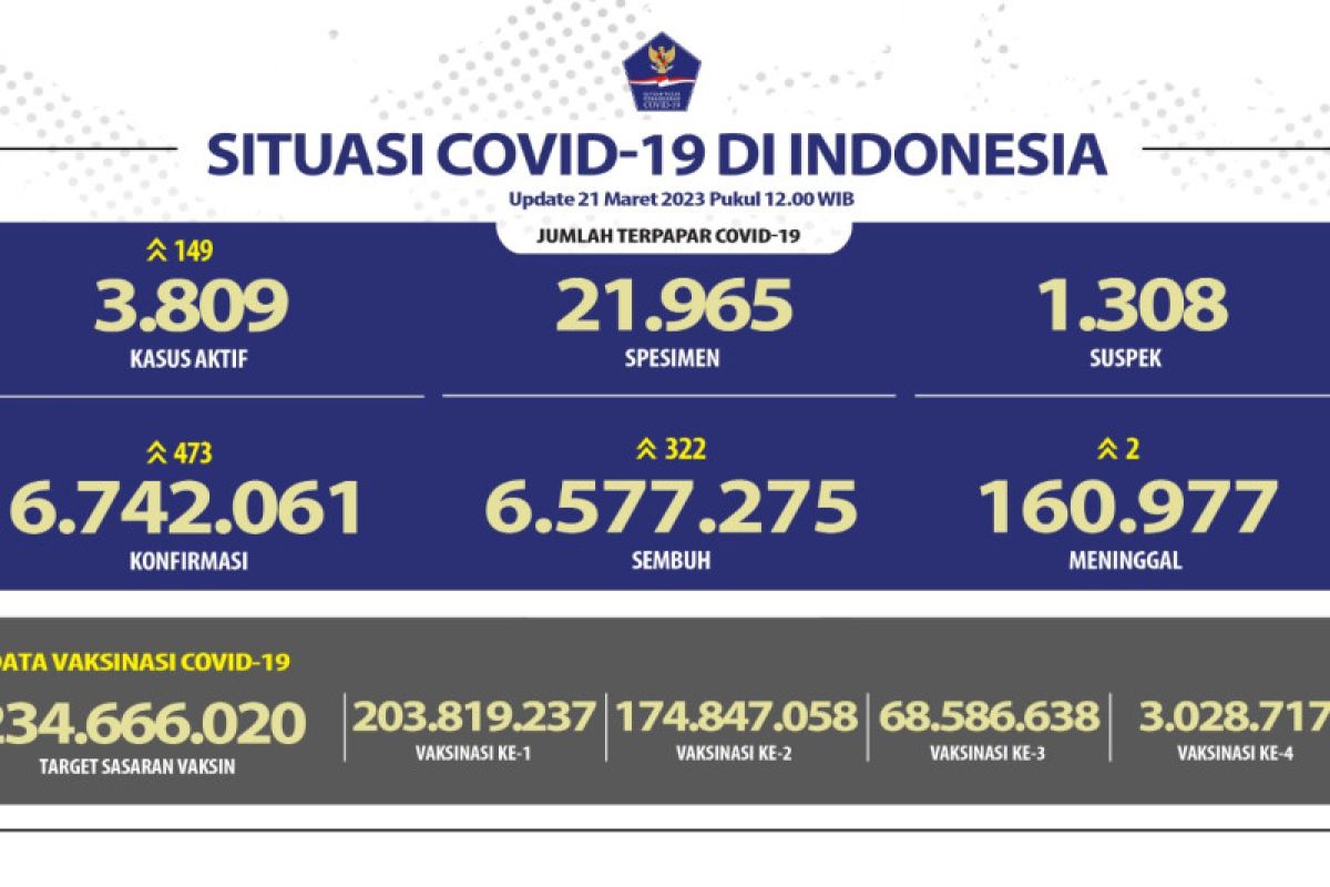 Satgas: Per Selasa angka sembuh harian tambah 322, terbanyak Jabar