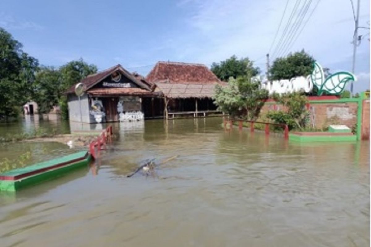 Satu desa di Pati masih terdampak banjir