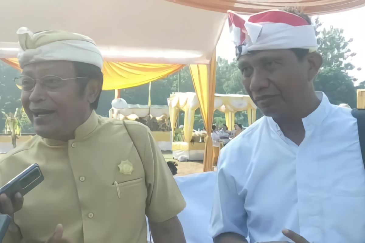 Hari Raya Nyepi, Ribuan umat Hindu Banten Lakukan Upacara Tawur Agung Kesanga