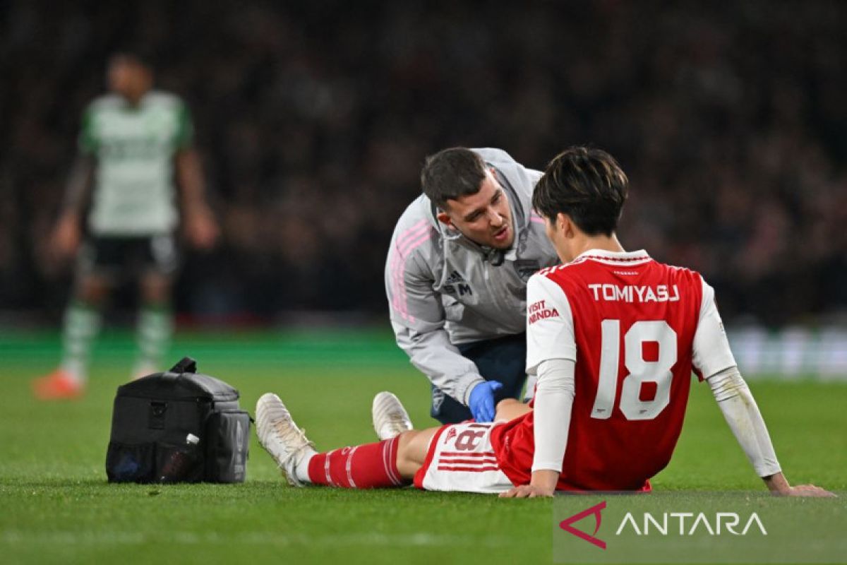 Cedera, Bek Arsenal Tomiyasu sudahi musim lebih cepat