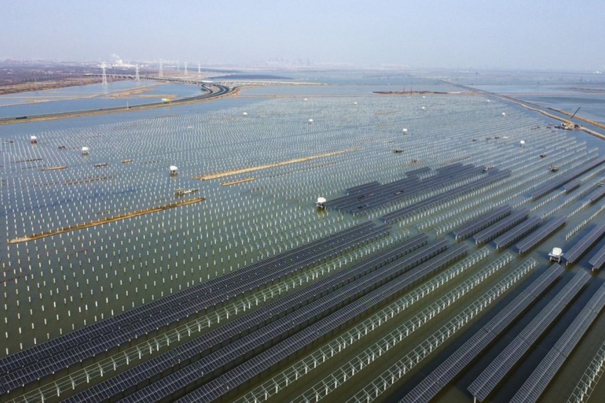Kapasitas energi terbarukan China meningkat pada Januari-Februari