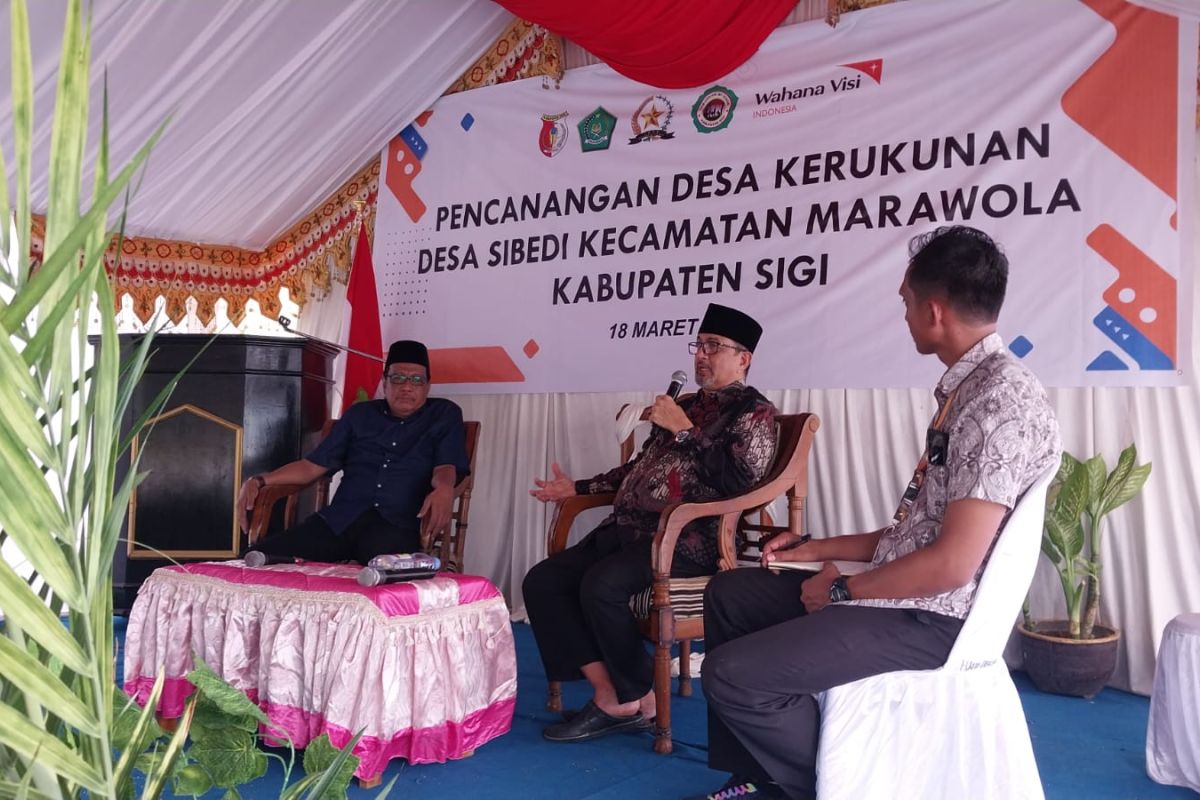 Badan Kesbangpol Sulteng dukung pembentukan desa kerukunan di Kabupaten Sigi