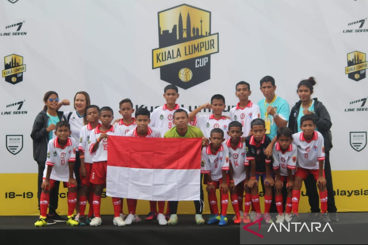 Tim sepak bola Maluku U-13 juarai Kuala Lumpur Cup di Malaysia