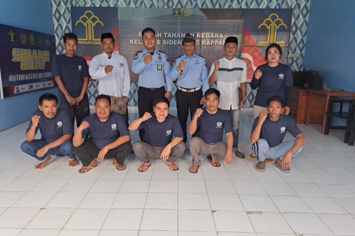 14 warga binaan Rutan Sidrap terima remisi khusus saat Nyepi