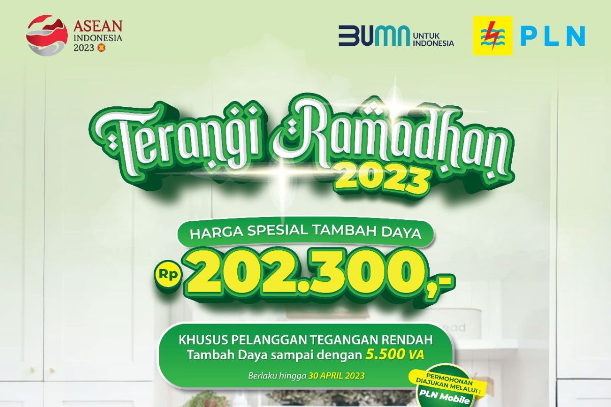 Promo bulan ramadan! PLN beri diskon tambah daya hingga 5.500 VA hanya 200 ribu